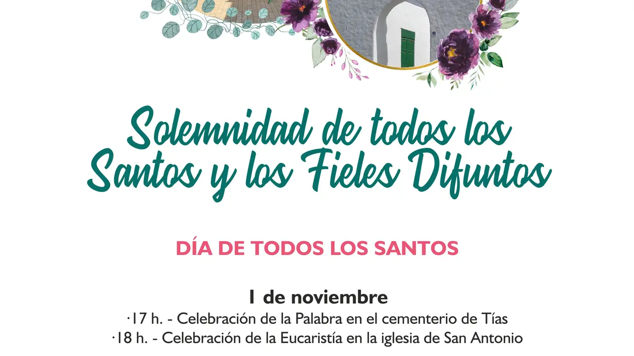 1 nov Festividad de los todos los Santos y Fieles Difuntos  2021