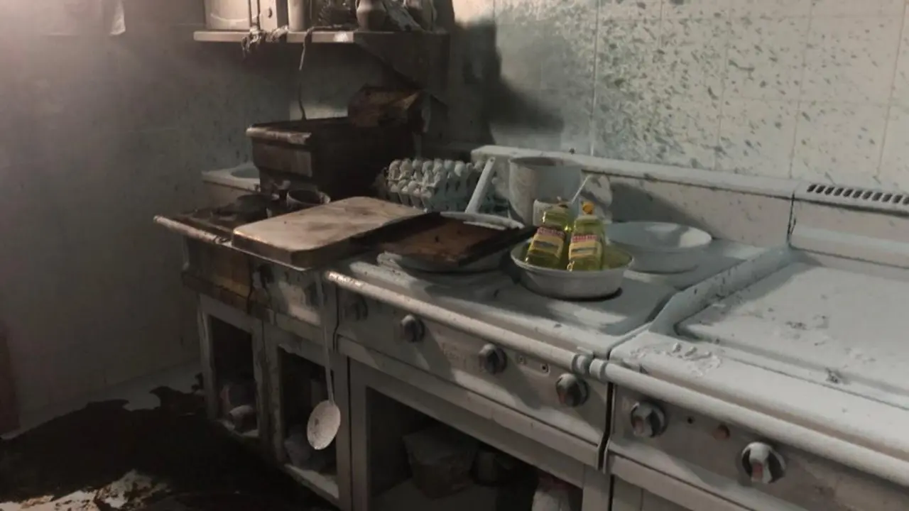 Incendio en Hotel Volcán 2