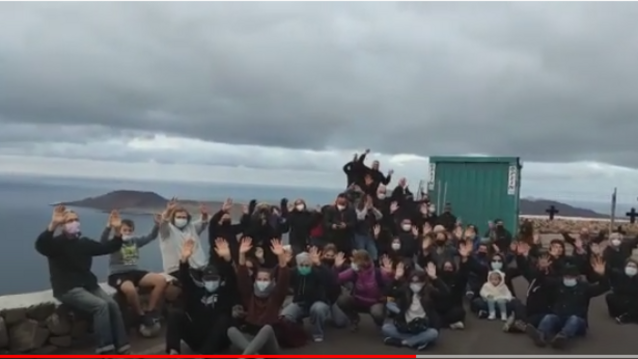 Concentración en el Mirador de Guinate 2