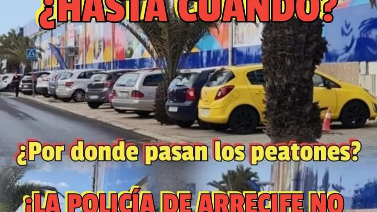 Acera de la calle Iguaz&uacute;