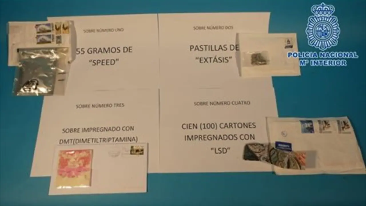 Anfetaminas aprehendidas en Arrecife