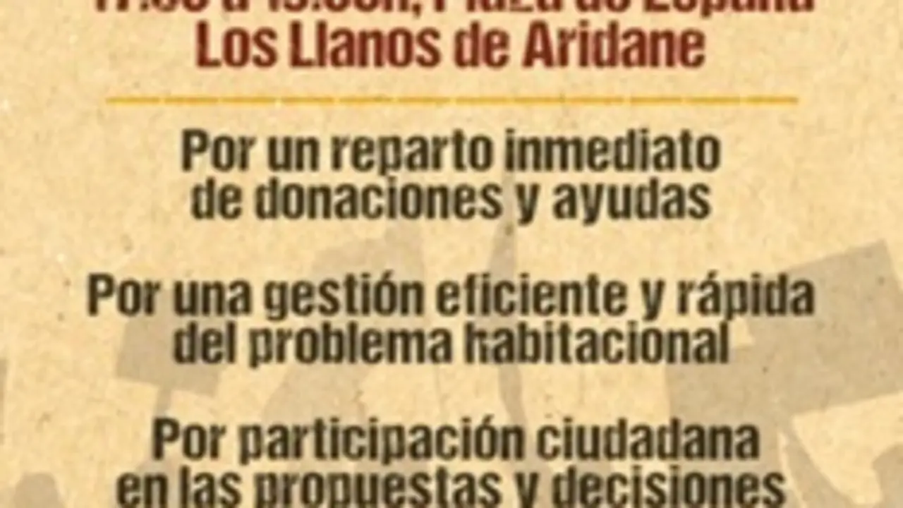 Concentraci&oacute;n en La Palma