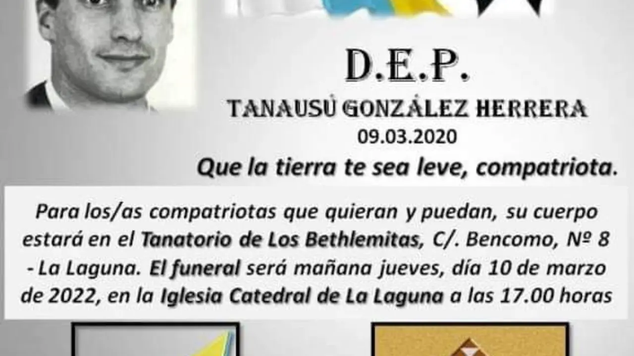Funeral por Tanausú González