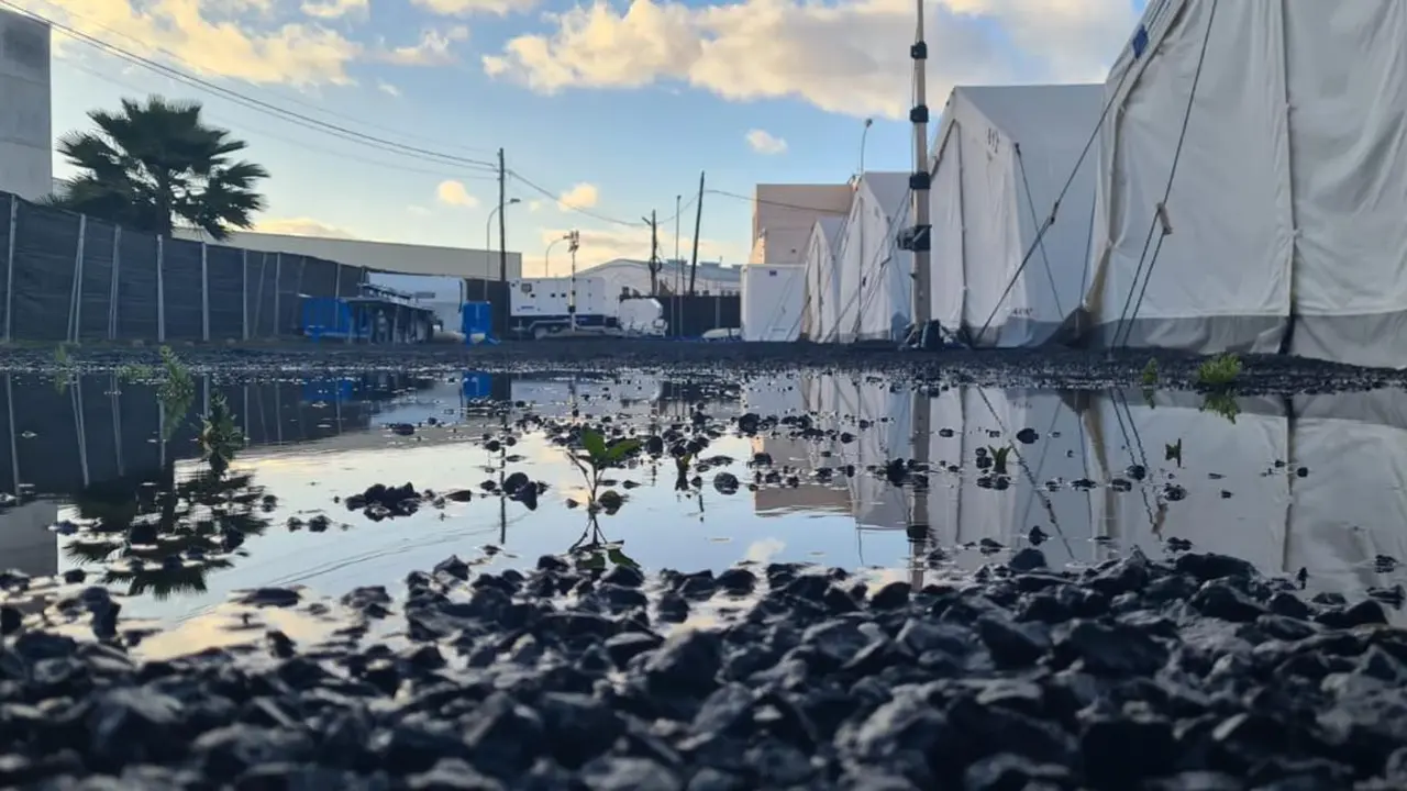 CATE inundado por las lluvias