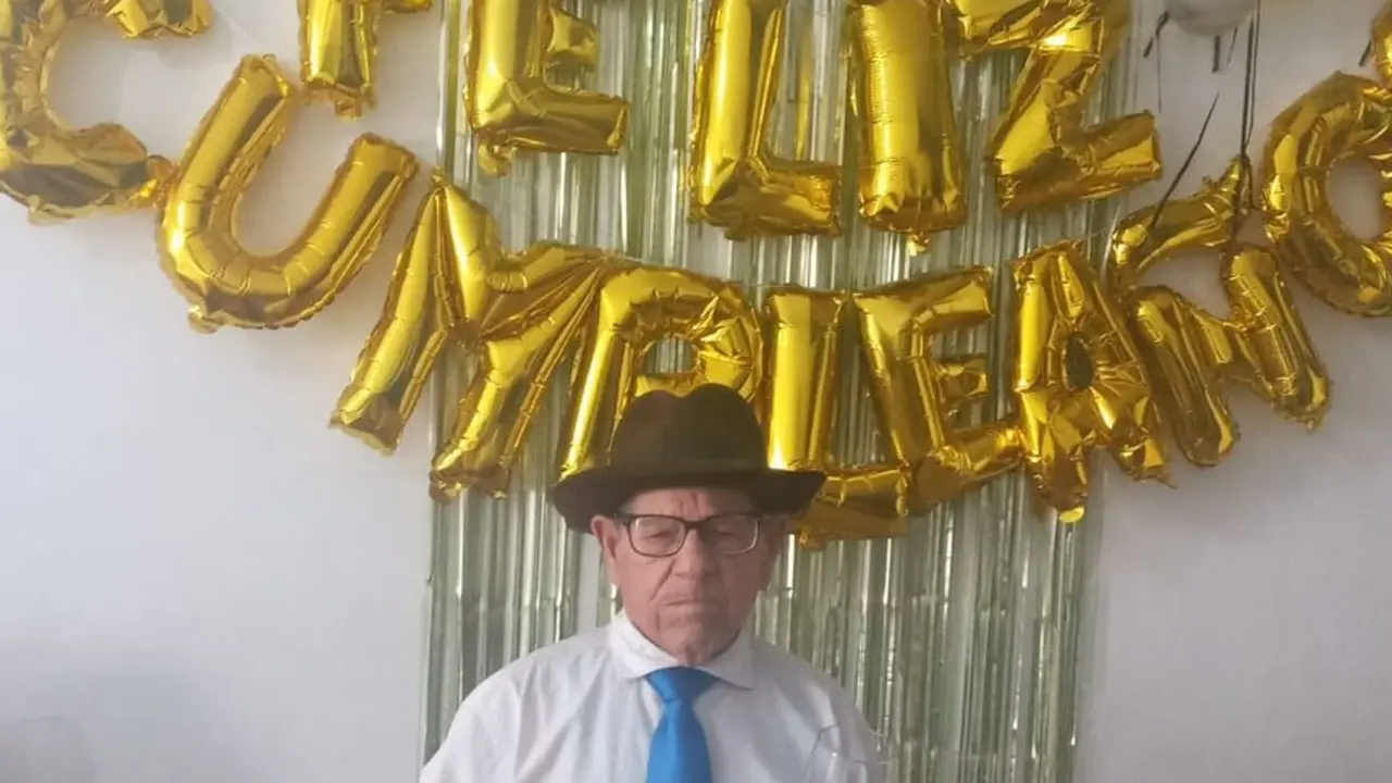 Juan Machín cumple 106 años