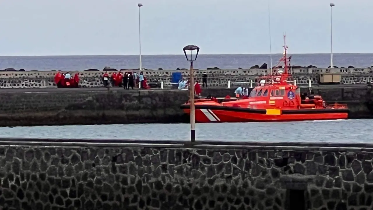 Nueva patera en el Muelle Comercial