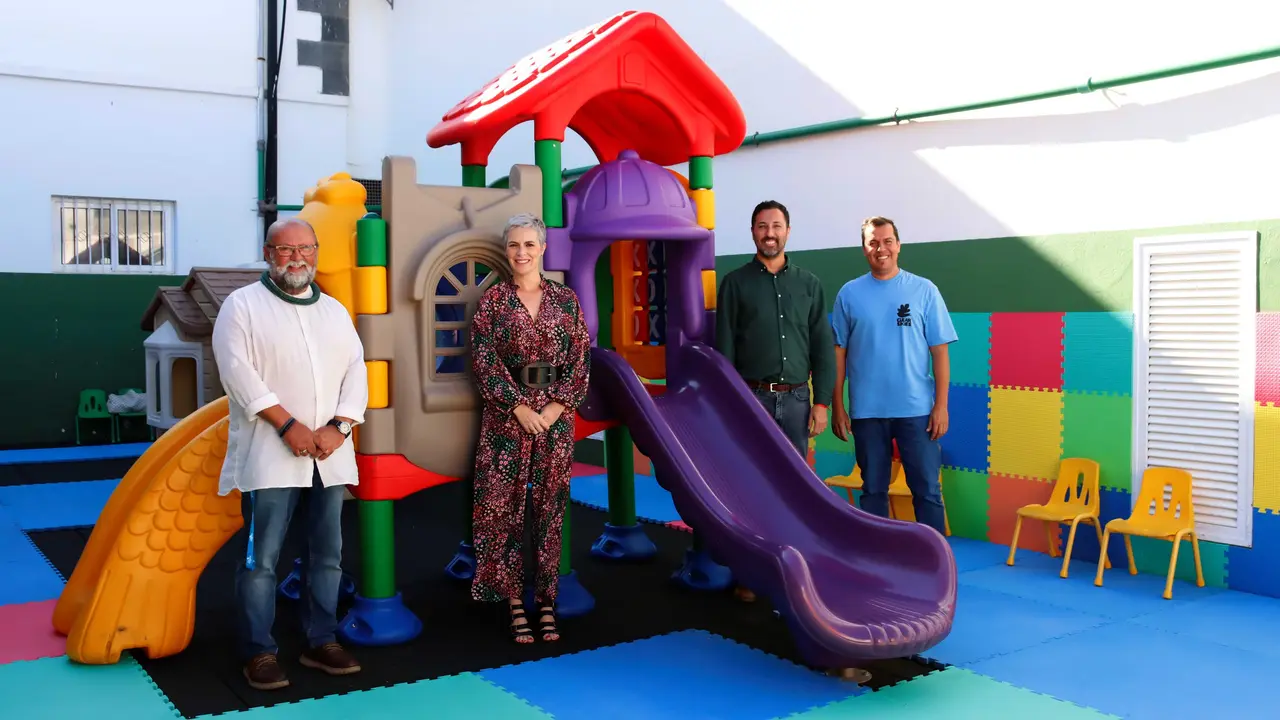 David García, Virginia Ávila, Tomás Silvera y Nicolás Saavedra