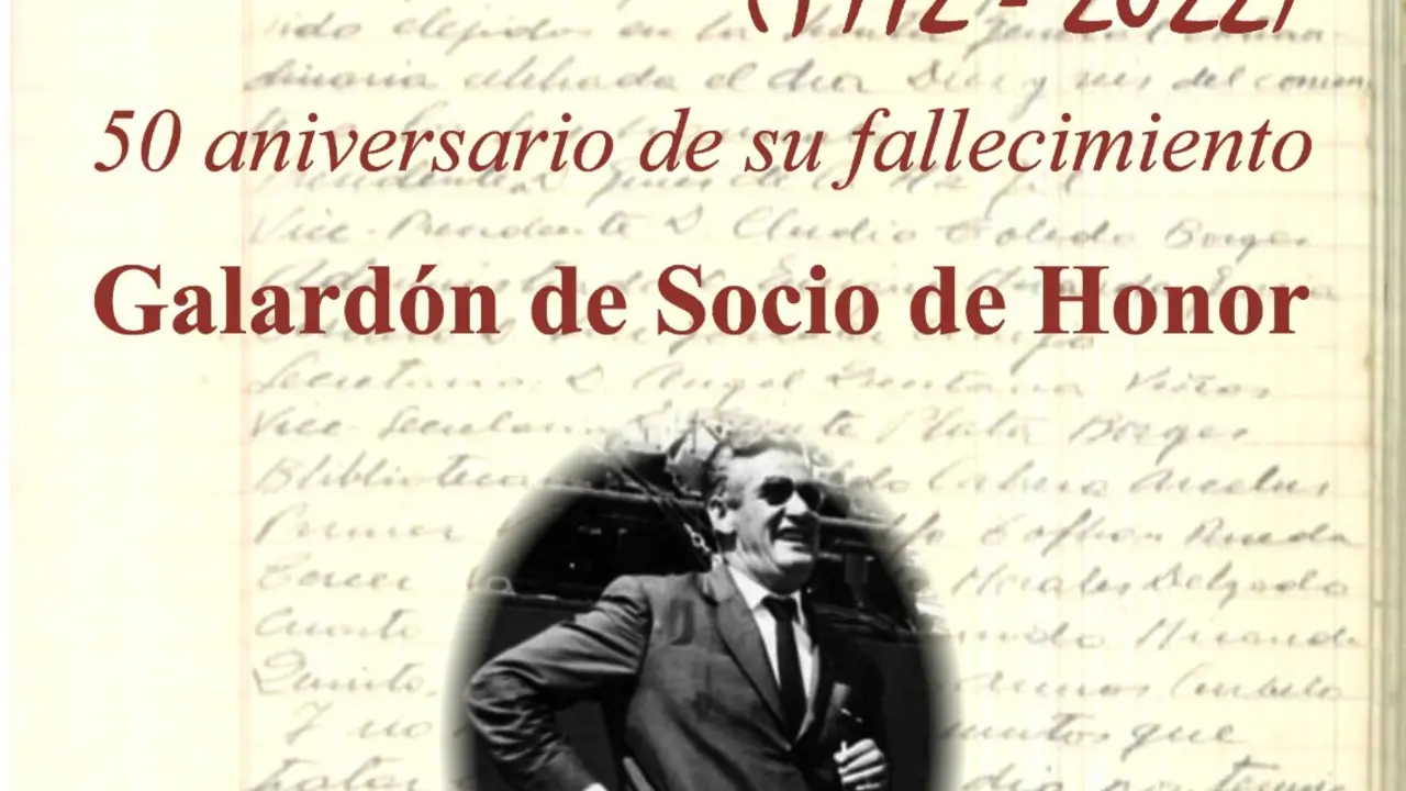 Galardón de Socio de Honor a Ginés de la Hoz