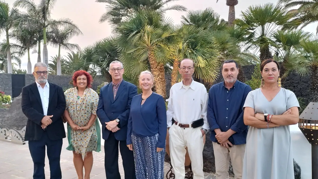 Directiva de la Asociación de la Prensa de Lanzarote y Fuerteventura