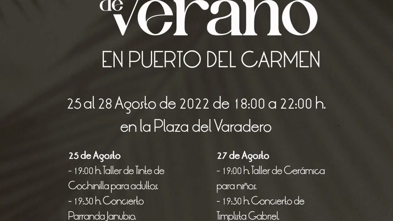 Muestra de Artesan&iacute;a de Puerto del Carmen
