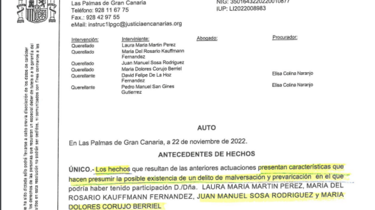 Auto de Admisión a Trámite