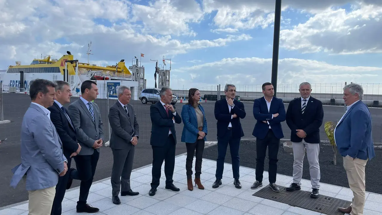 Inauguración Puerto Playa Blanca