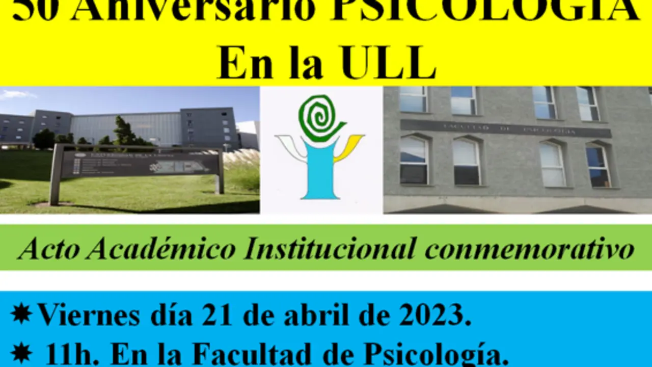 50 Aniversario Psicolog&iacute;a