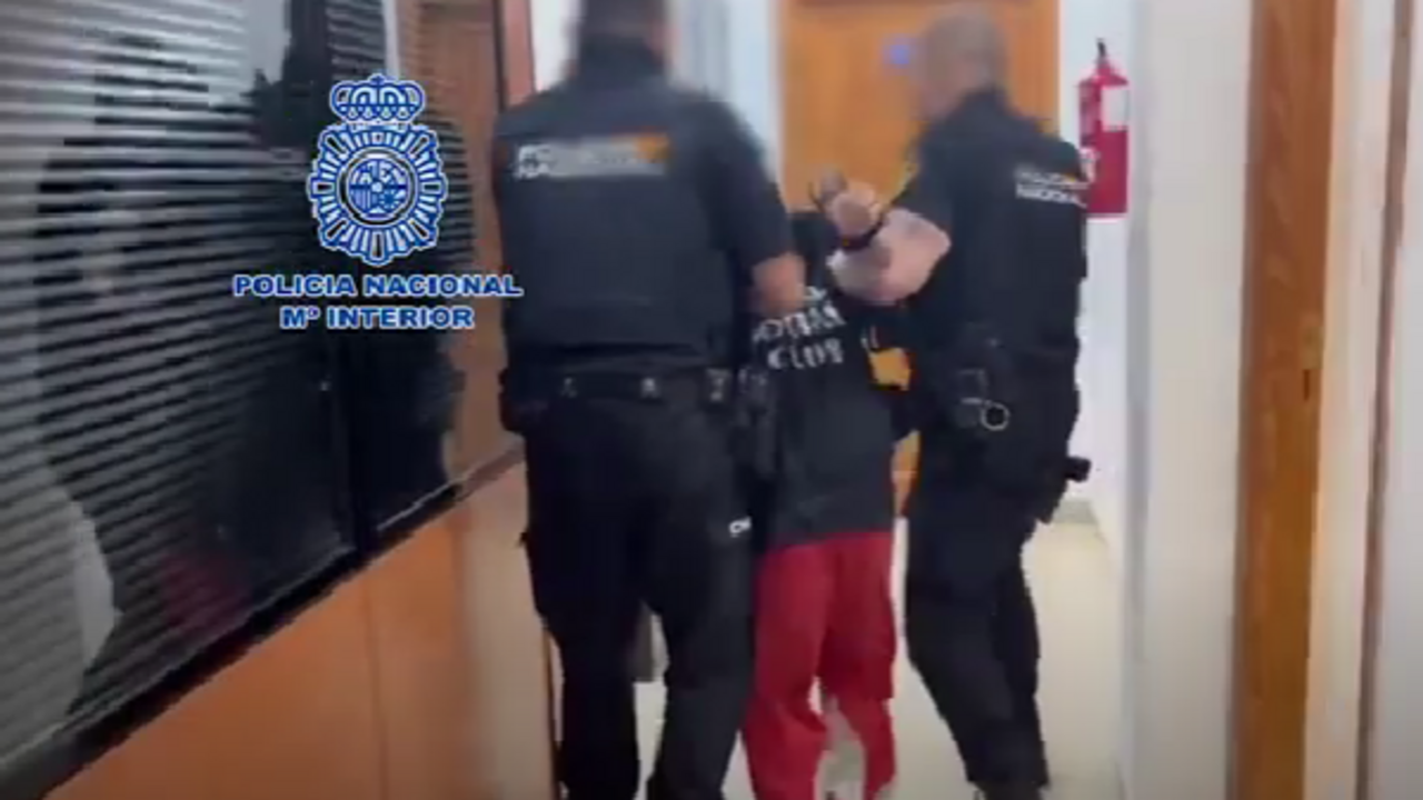 Uno de los presuntos homicidas detenidos