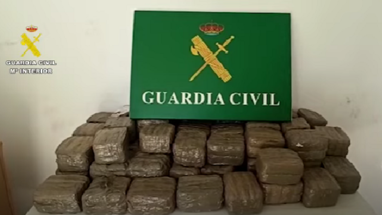 65 kilos de hachís aprehendidos en Playa Blanca