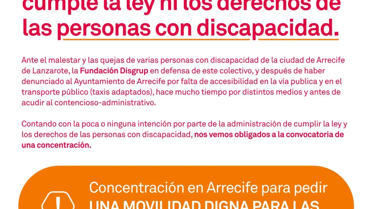 Cartel Disgrup A4