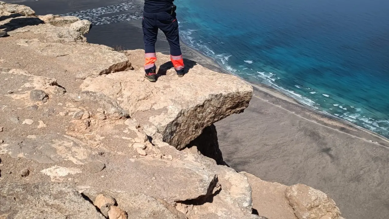 Mujer muerta en el Risco de Famara 2