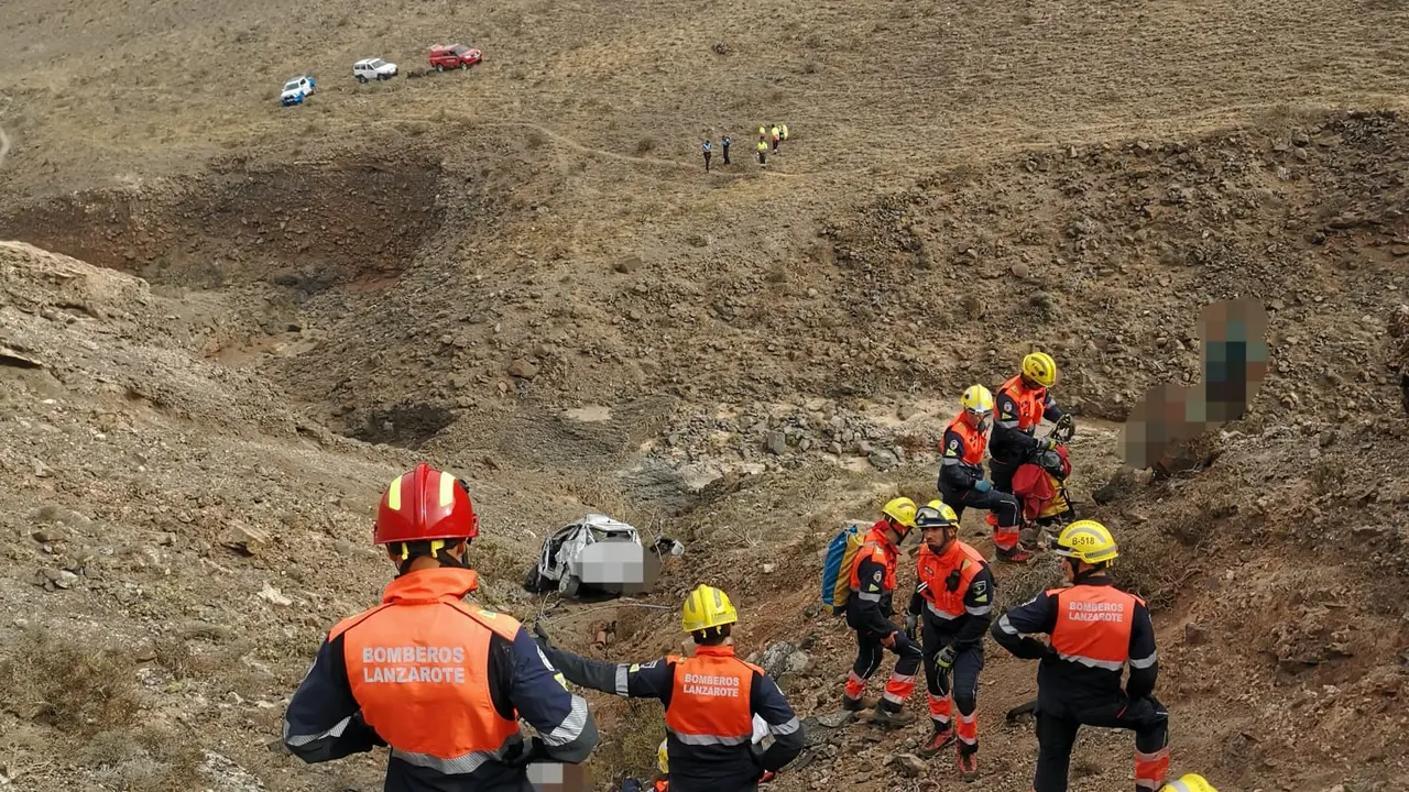 Víctima mortal en el Barranco de Maramazgo