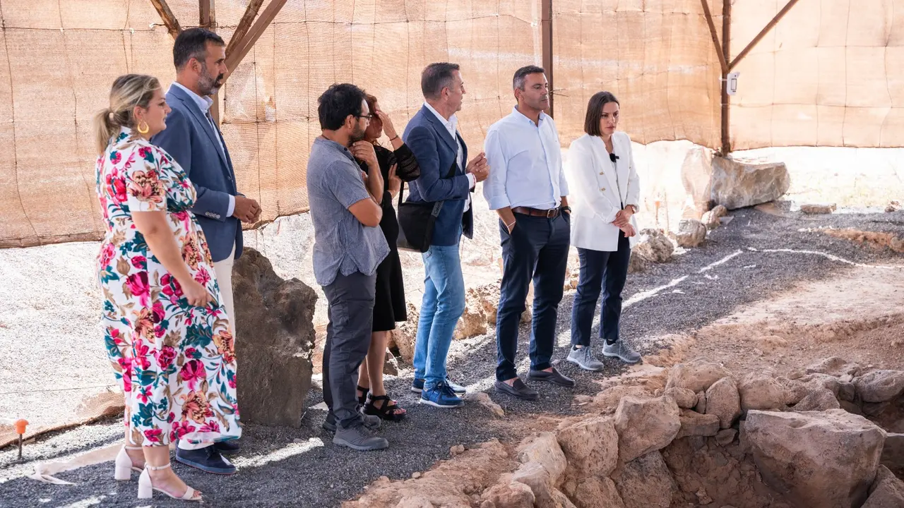 VISITA MIGDALIA Y OSWALDO A ZONZAMAS