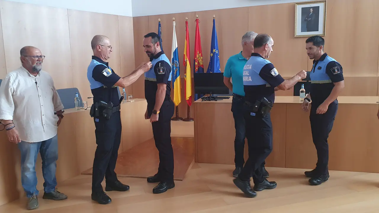 Toma posesión oficiales Policía Local1