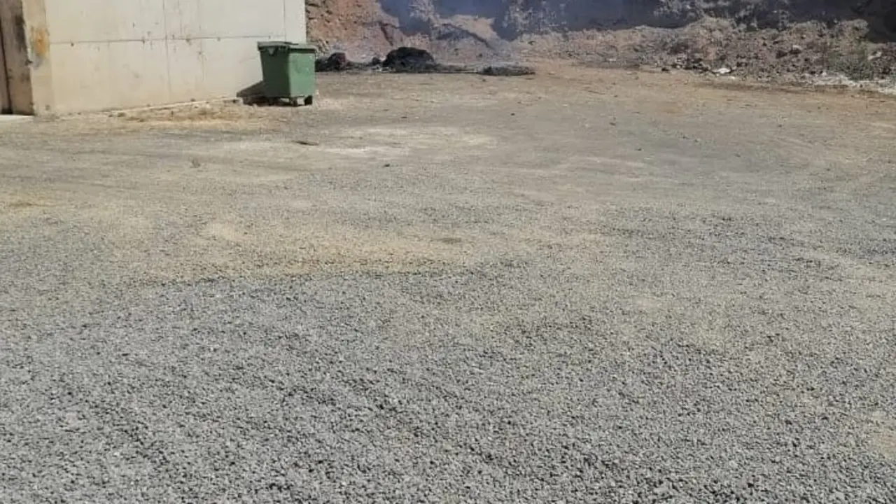 imagene quemando forraje - lanzarote