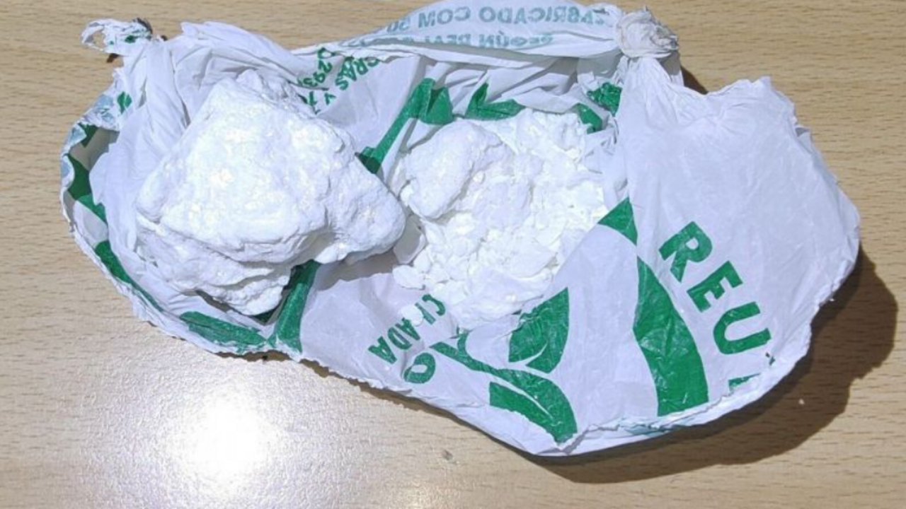 Cocaína intervenida