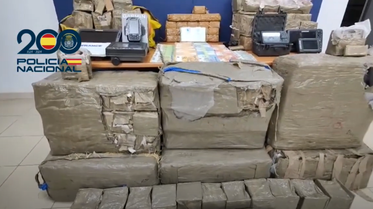 Droga, dinero y efectos intervenidos