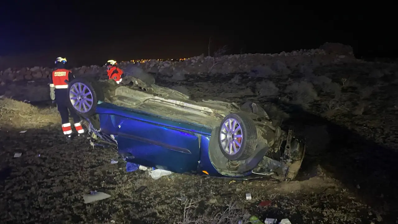 Accidente mortal en Tías