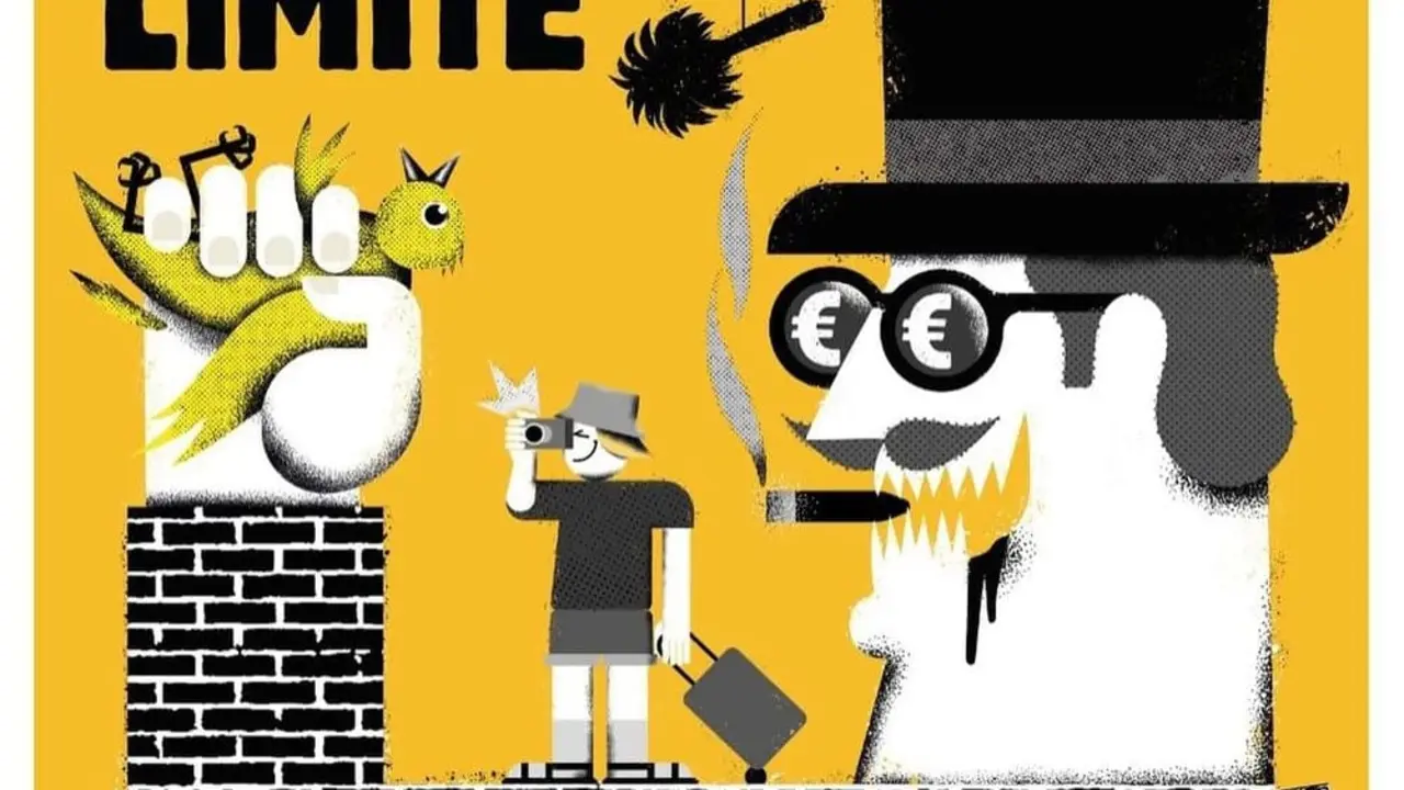 cartel manifestacion canarias tiene un limite