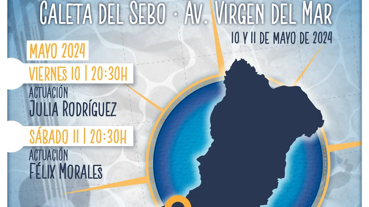 Cartel promocional del evento de La Graciosa