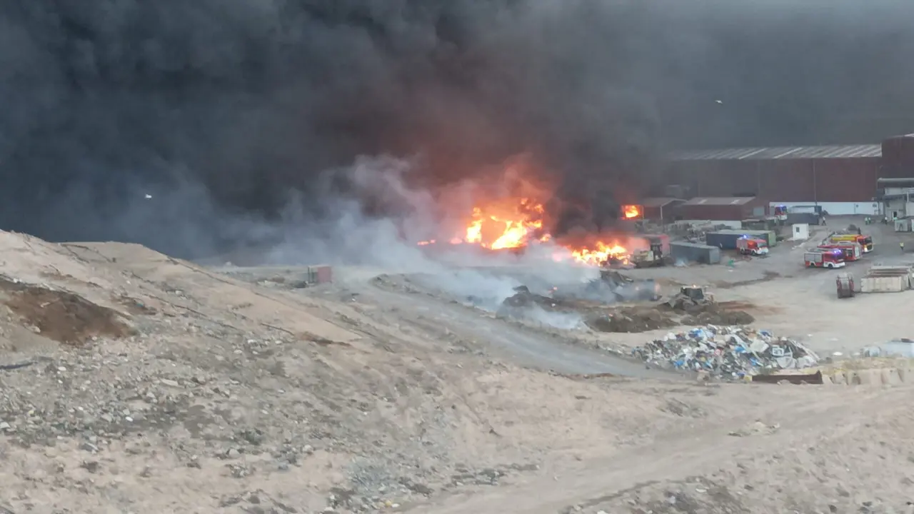 Incendio en Zonzamas 9