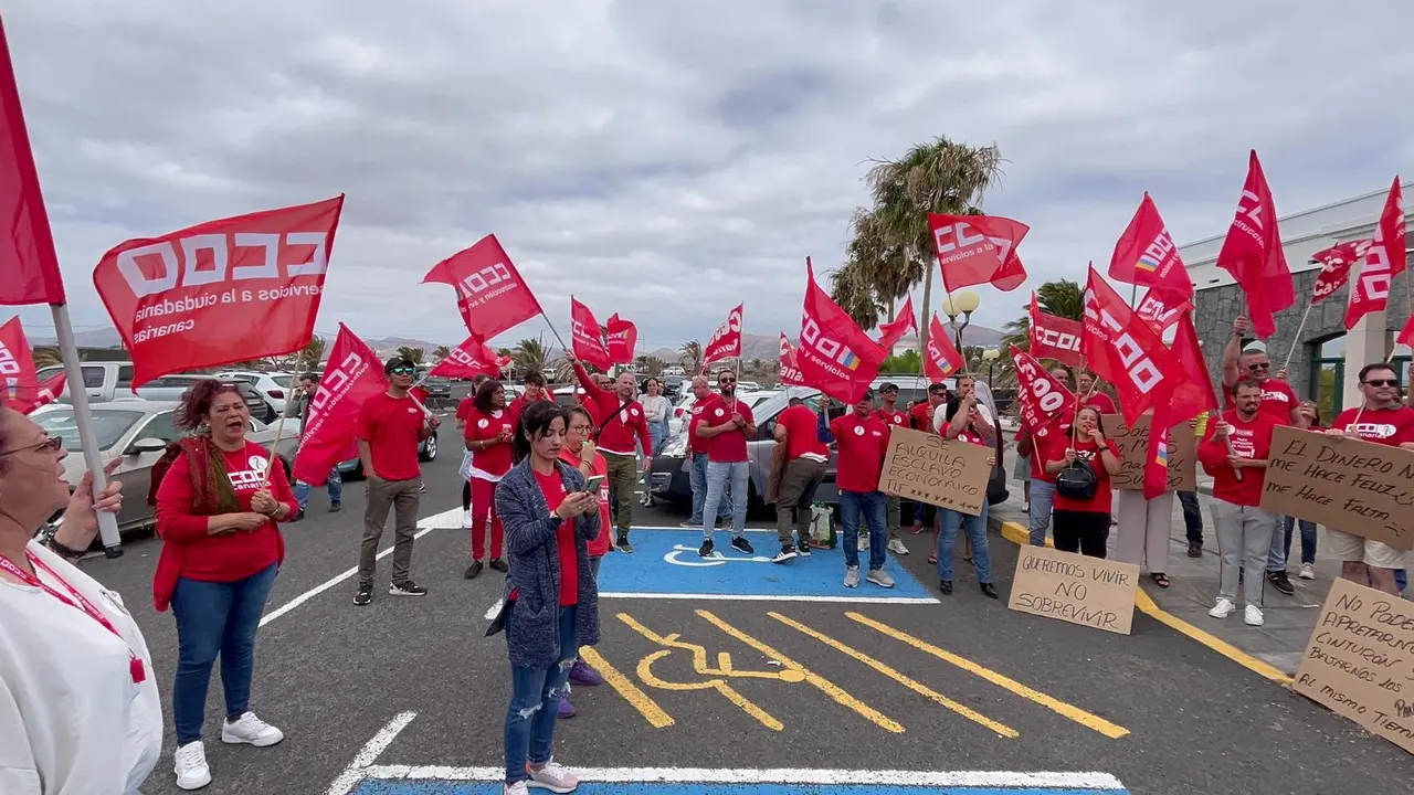 Manifestación de CCOO