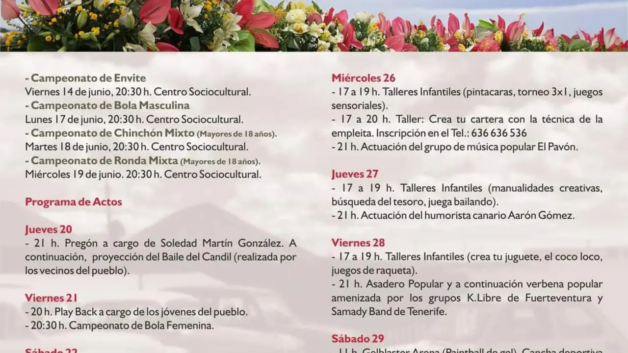20 jun fiestas de San Pedro M&aacute;cher