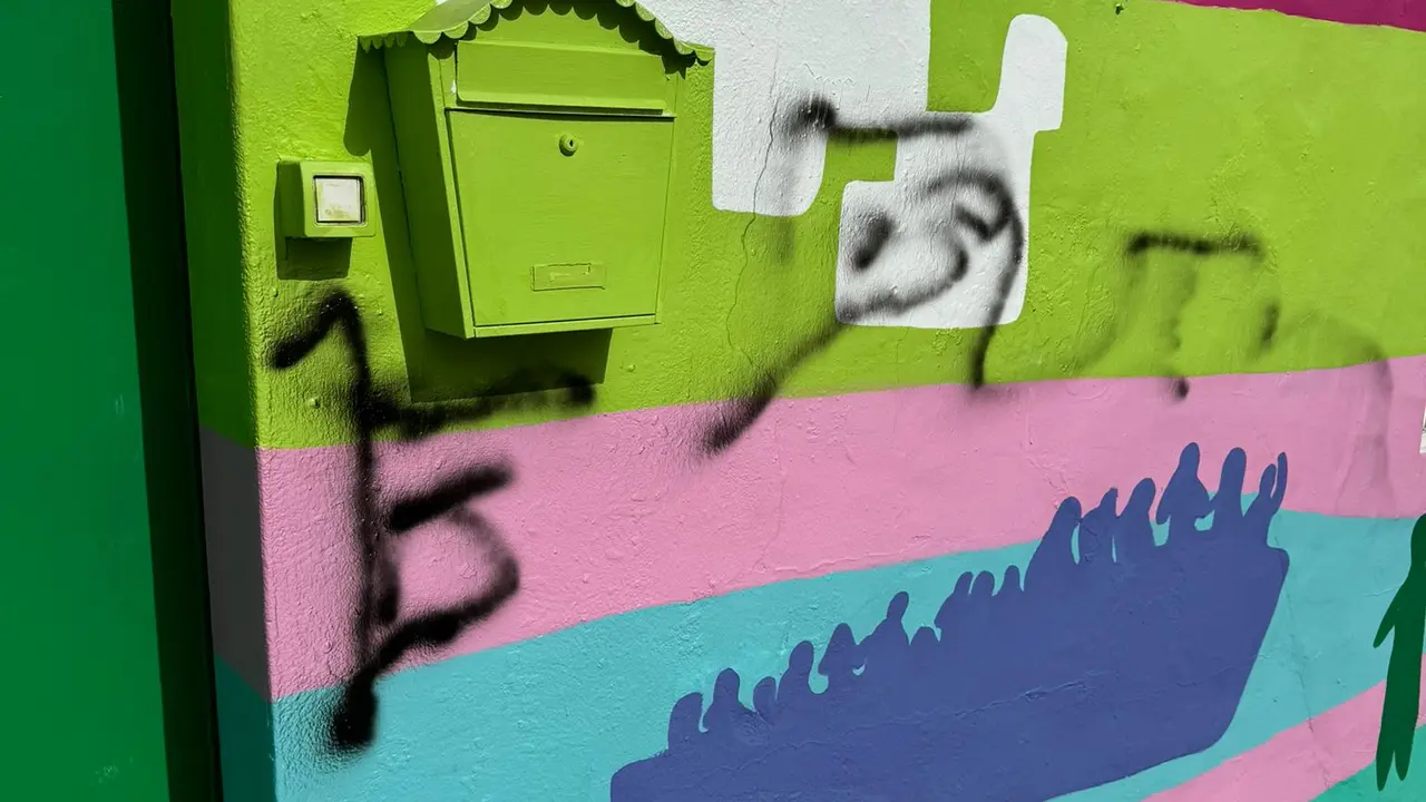 mural Conecta Tías, pintada 2