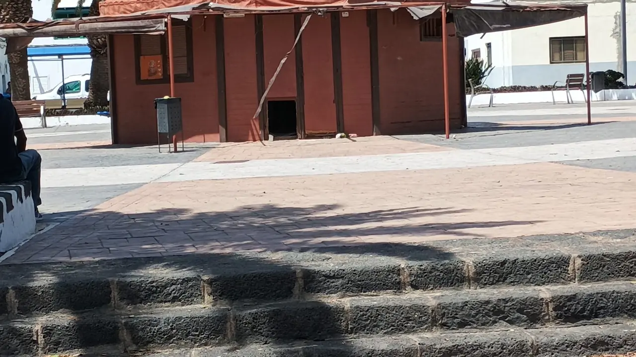 Colocaron una antena de televisión en la Plaza Pío XII