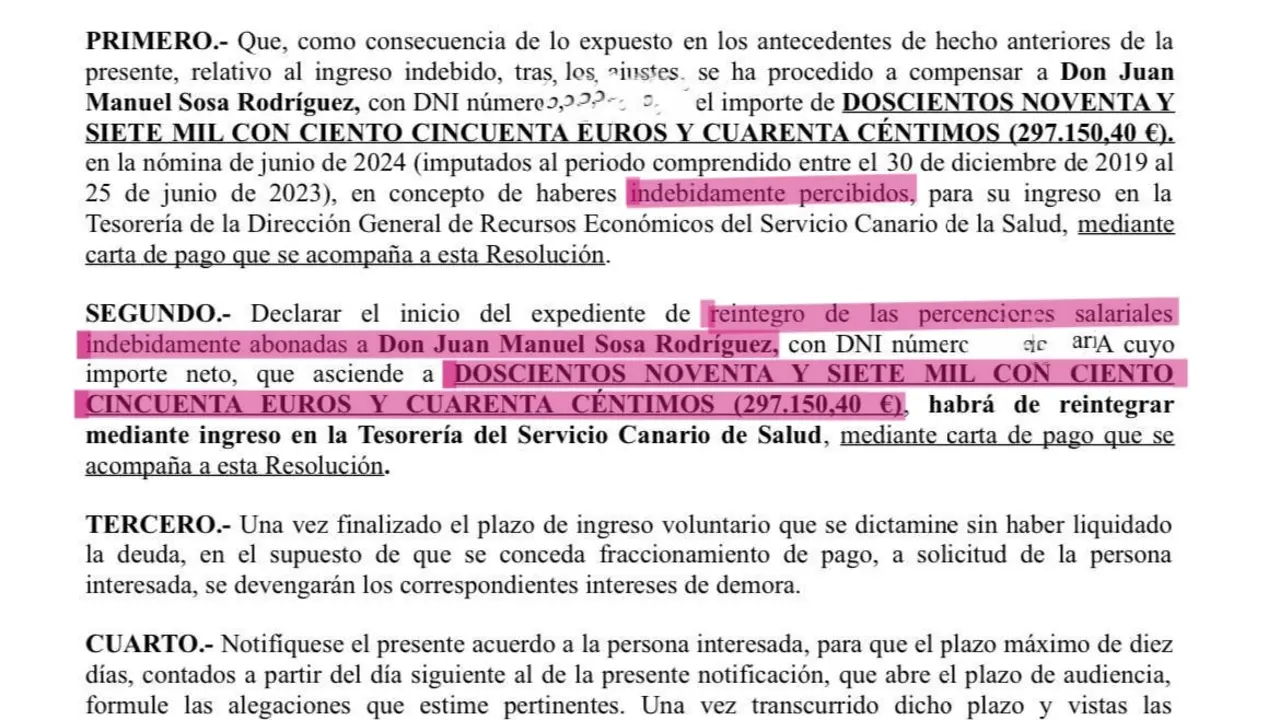 RESOLUCIÓN SUBRAYADA