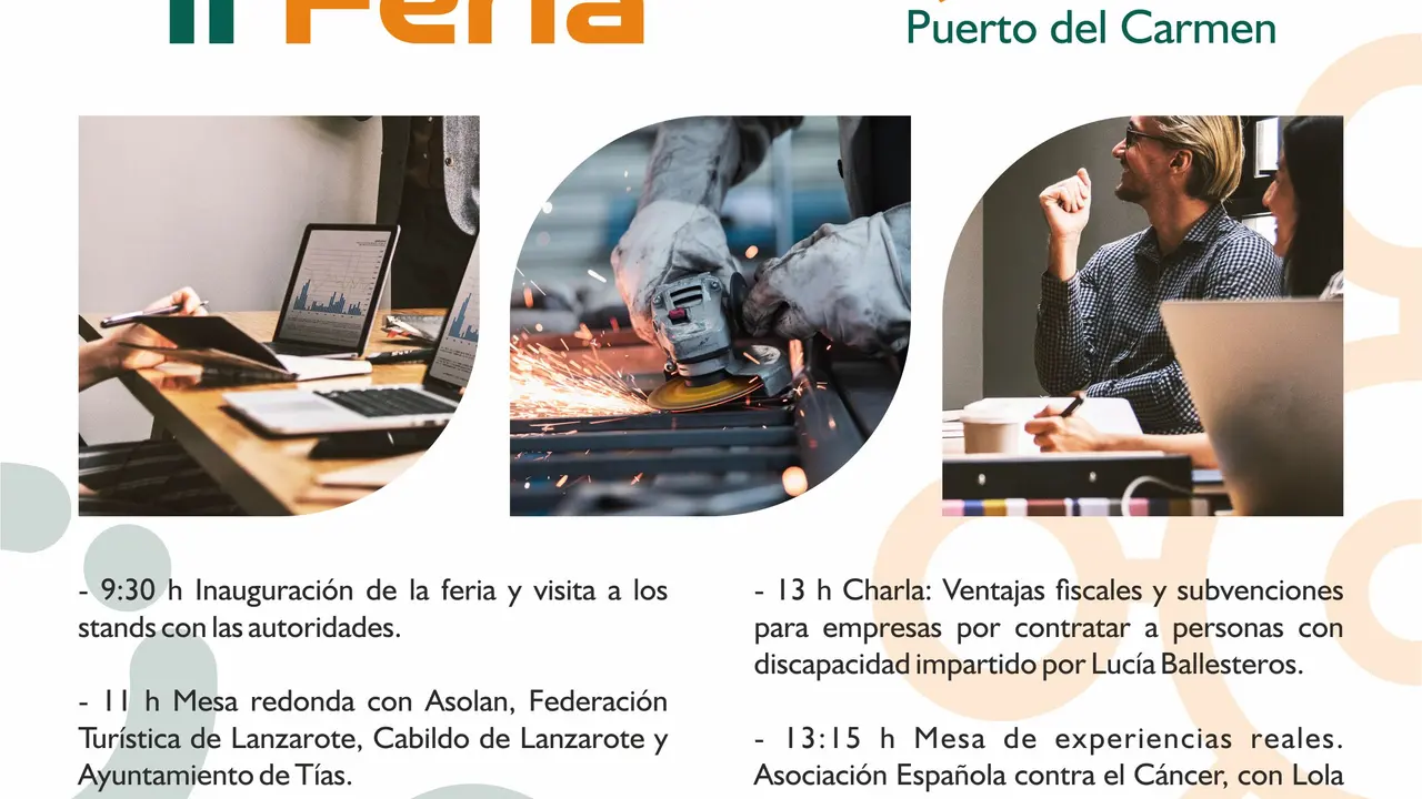 9 abr II Feria Tías Emplea 2025 PROGRAMA