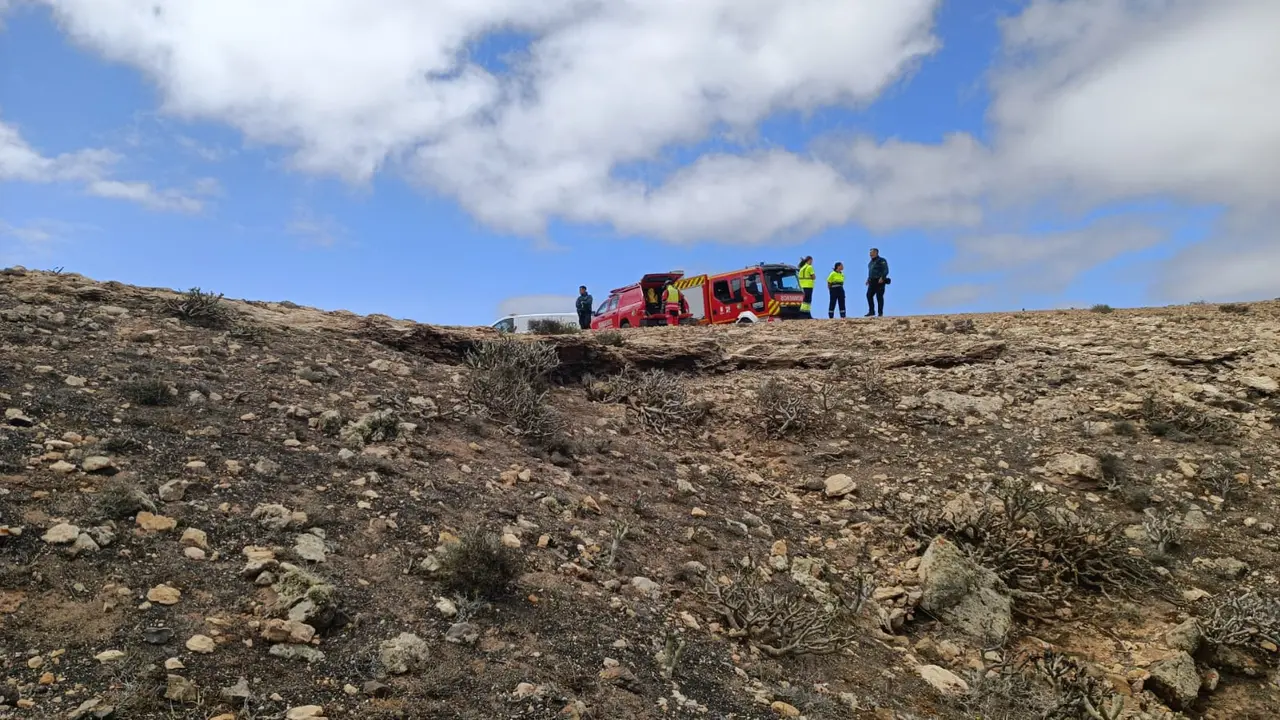 Mujer despe&ntilde;ada por el Barranco de Maramajo