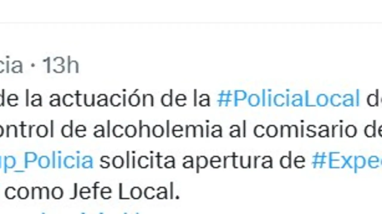 Tweet del SUP