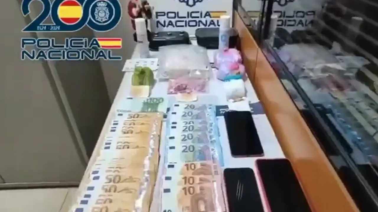 Efectos intervenidos a los detenidos
