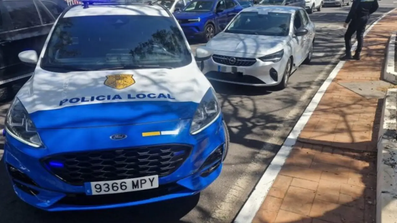 Veh&iacute;culo interceptado por la Polic&iacute;a Local de Arrecife