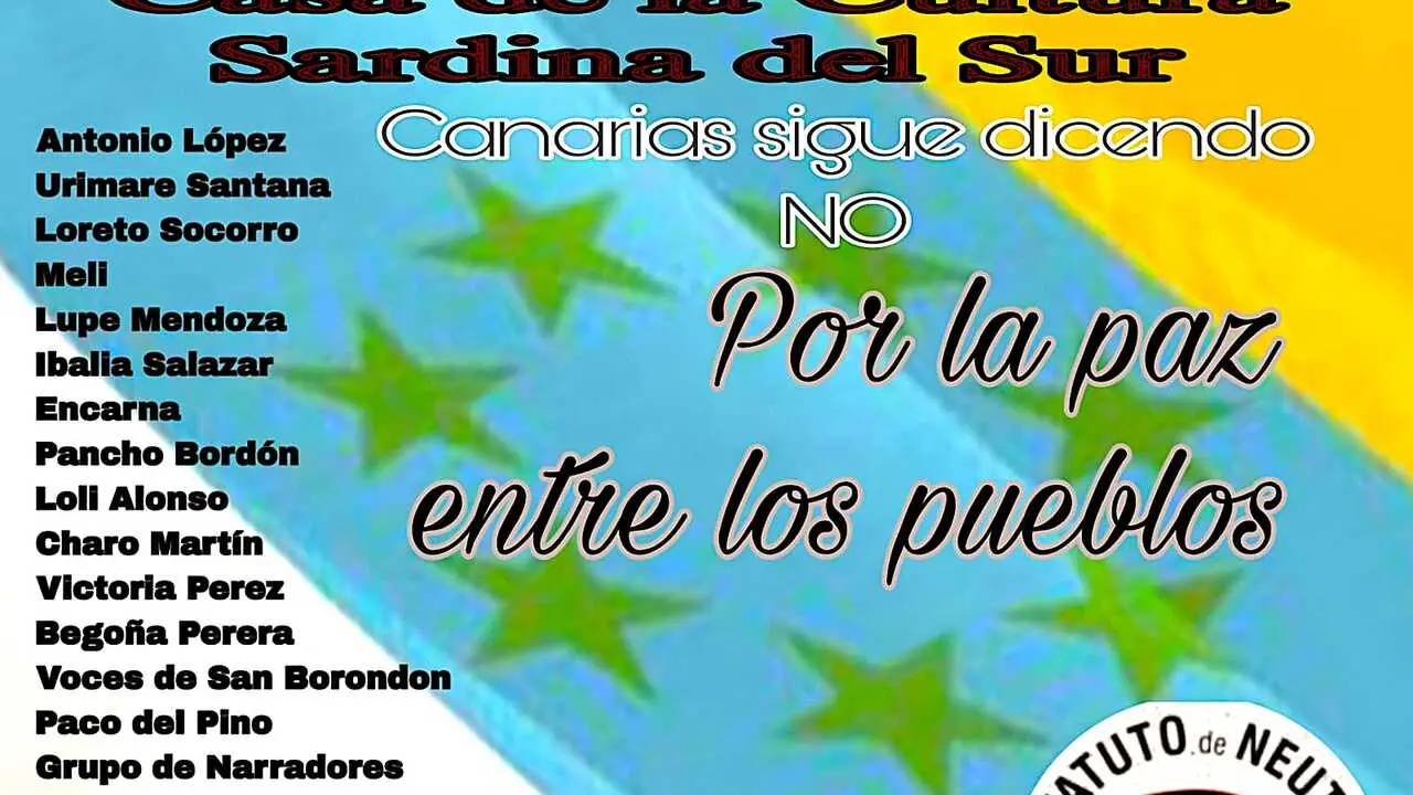 NARRADORES POR LA PAZ 27 DE MARZO DE 2026 SARDINA DEL SUR