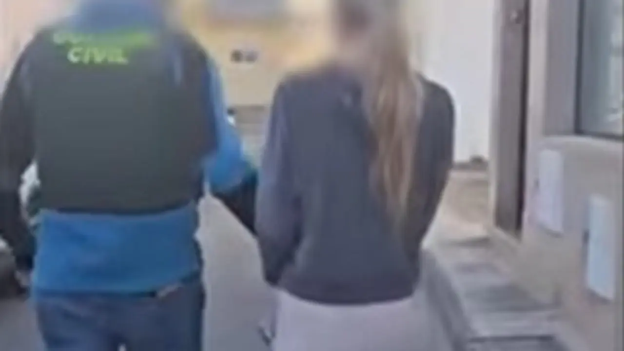 Detenida por la Guardia Civil