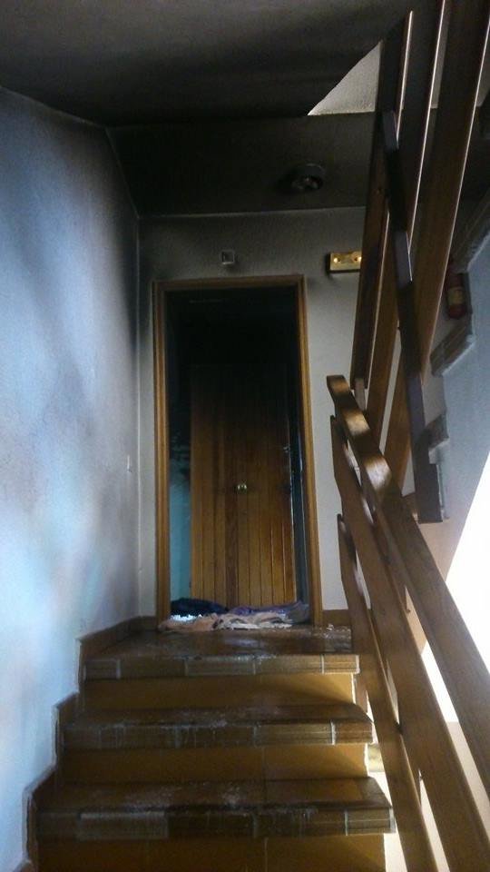Incendio en vivienda de Los Alonso
