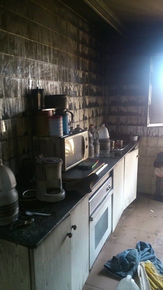 Incendio en vivienda de Los Alonso 2