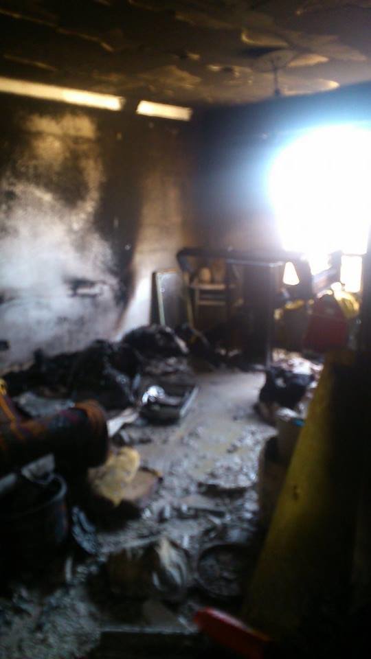 Incendio en vivienda de Los Alonso 3