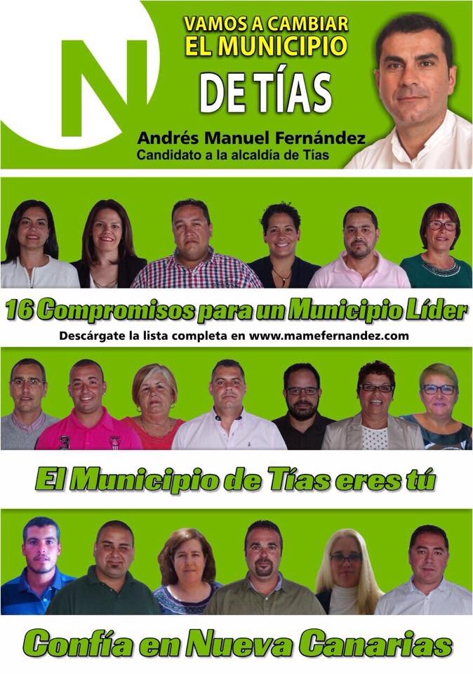 Nueva Canarias Tías 2
