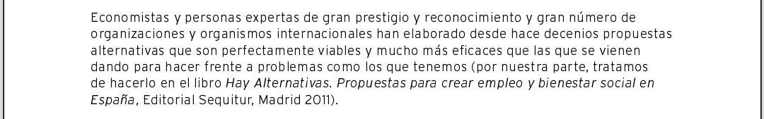 Extracto de la Página 33 del Programa Económico de PODEMOS