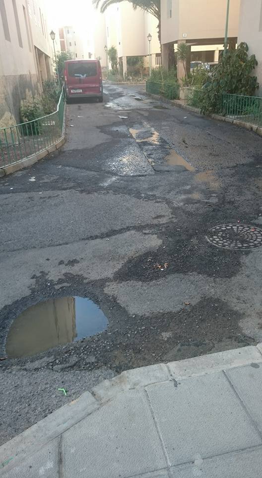 Aguas fecales en Los Alonso 2