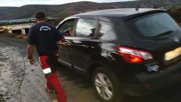 Vehículo atascado